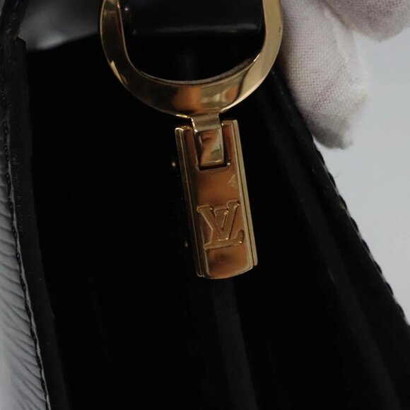 LOUIS VUITTON Epi Bicolor Free Run Shoulder Bag Black Blue - Picture 12 of 16